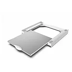 Kit universal de suprapunere a masinii de spalat si a uscatorului de rufe + suport retractabil, Meliconi, TORRE GREEN, Meliconi - Studiocasa.ro