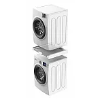 Kit universal de suprapunere a masinii de spalat si a uscatorului de rufe + suport retractabil, Meliconi, TORRE GREEN, Meliconi - Studiocasa.ro