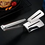 Cleste multifunctional pentru alimente, Studio Casa, Otel Inoxidabil,  pentru friptură, alimente, pâine, carne, grătar, instrument de gătit - Studiocasa.ro