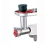 Masina de tocat pentru robotii de bucatarie Kenwood, KAX950ME, 3 site de tocat, accesoriu carnati, accesoriu kebbe, Argintiu - Studiocasa.ro