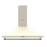 Pachet Aragaz Studio Casa, FE90/60 El Avena Rustic, 90 cm, Cuptor electric, 4 arzatoare gaz, din care unul Wok + Hota decorativa cu design rustic Tosca Turbo 90 cm - Studiocasa.ro