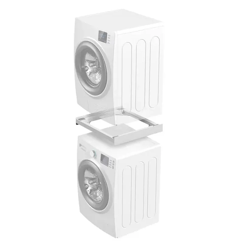 Kit universal de suprapunere a masinii de spalat si a uscatorului de rufe, Meliconi, TORRE BASIC L60 WEB, Meliconi - Studiocasa.ro