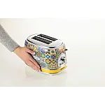 Prajitor de paine Ariete, 0155 Vintage, 810 W, 2 Felii, Positano - Studiocasa.ro