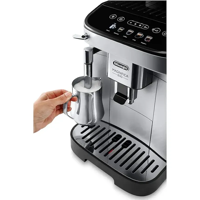 Espressor automat De’Longhi Magnifica Evo ECAM 290.31.SB, 1450 W, 5 tipuri de bauturi, 15 bari, Negru argintiu - Studiocasa.ro