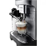 Espressor automat De'Longhi Magnifica Evo ECAM 290.61.SB, 1450W, 6 tipuri de bauturi, 15 bari, Carafa pentru lapte, Sistem LatteCrema, Rasnita cu 13 setari, Negru/argintiu - Studiocasa.ro