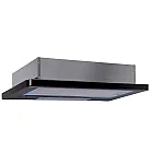 Pachet incorporabil Ambra Black Studio Casa, Cuptor electric multifunctional, plita gaz si hota telescopica, 8 functii, Ventilator, Timer digital, 80 l, Negru - Studiocasa.ro