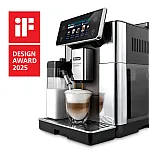 Espressor automat De'Longhi PrimaDonna Aromatic ECAM630.75.TSM, 1450 W, 35 tipuri de bauturi, 19 bari Tehnologie LatteCrema Hot & LatteCrema Cool, Metal titan - Studiocasa.ro