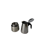 Espressor pentru Aragaz Moka, capacitate 6 cesti, Inox, 300 ml, Argintiu - Studiocasa.ro