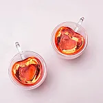 Cana din sticla cu perete dublu, model Love, 250 ml - Studiocasa.ro