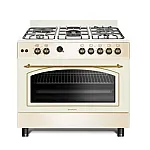 Pachet Aragaz Fe90/60 Avena + Hota Tosca Turbo Beige 90Cm - Studiocasa.ro