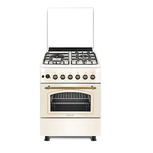 Aragaz rustic 3 Arzatoare gaz + 1 electric, Cuptor electric