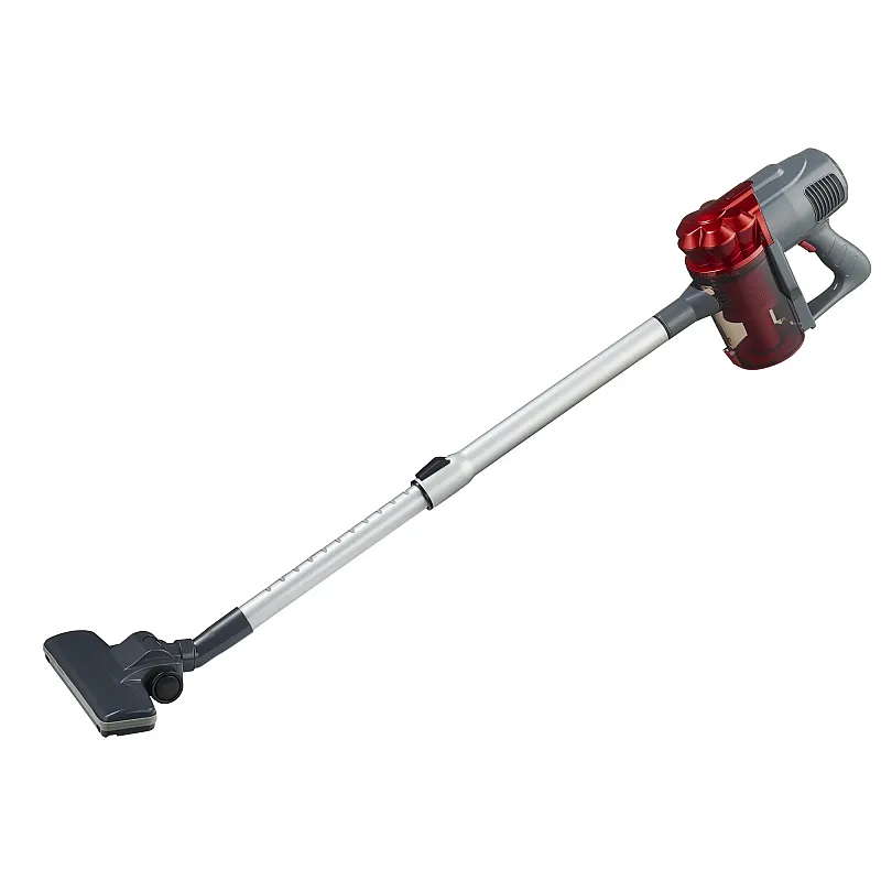 Aspirator vertical 2 in 1 TRIA CYCLONIC, Studio Casa, filtru hepa, 600 Wati, 800ml, Negru/Rosu - Studiocasa.ro