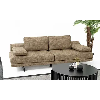 Canapea modulara extensibila premium Palermo, cu mecanism reglabil pentru sezut si brate, 240 × 105 × 80 cm, bej
