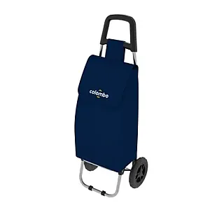 Carucior pentru cumparaturi, 40L, impermeabil, Rolley Blue Colombo, 25 kg