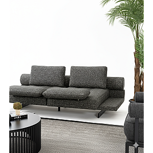 Canapea modulara extensibila premium Oscar, cu mecanism reglabil pentru sezut si brate, 240 × 105 × 80 cm, neagra Canapea modulara extensibila premium Oscar, cu mecanism reglabil pentru sezut si brate, 240 × 105 × 80 cm, neagra