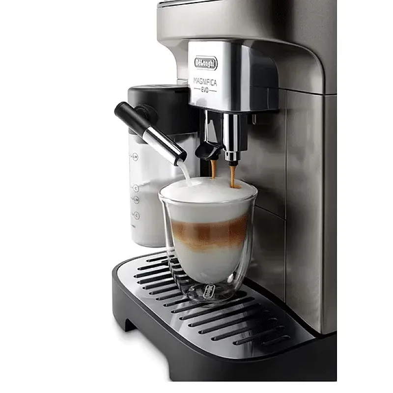 Espressor automat DELONGHI Magnifica Evo ECAM290.81.TB, 1.8l, 1450W, 15 bar, argintiu inchis-negru - Studiocasa.ro