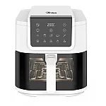 Friteuza cu aer cald Ardes INFINITY 8l, 1700W, afisaj digital touch, alba - Studiocasa.ro