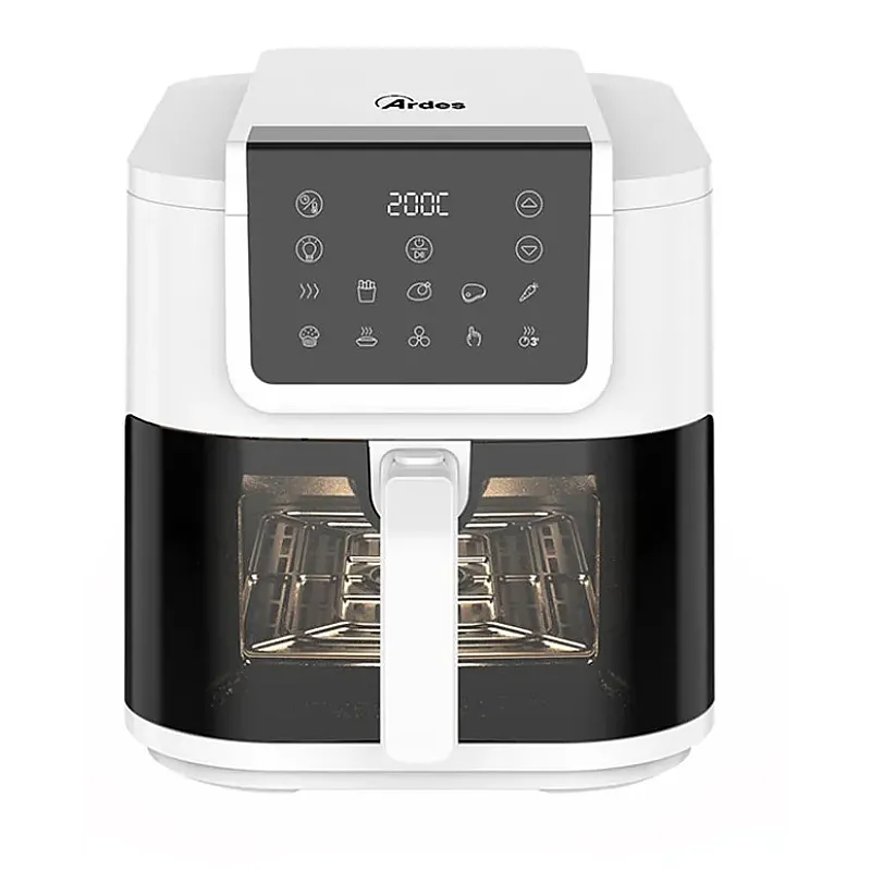Friteuza cu aer cald Ardes INFINITY 8l, 1700W, afisaj digital touch, alba - Studiocasa.ro