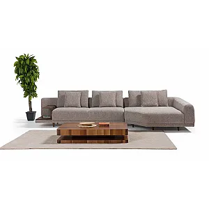 Coltar Lima 4 locuri cu masuta incorporata, Studio Casa, Bej Coltar Lima 4 locuri cu masuta incorporata, Studio Casa, Bej