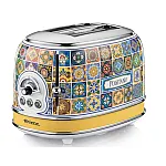 Prajitor de paine Ariete, 0155 Vintage, 810 W, 2 Felii, Positano - Studiocasa.ro