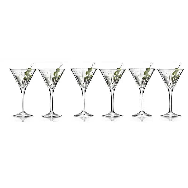 Set 6 Pahar Martini RCR Timeless 210ml - Studiocasa.ro