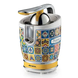 Storcator De Citrice Ariete 0413, Putere 85W, Inox, Cu Maner, Positano Vintage