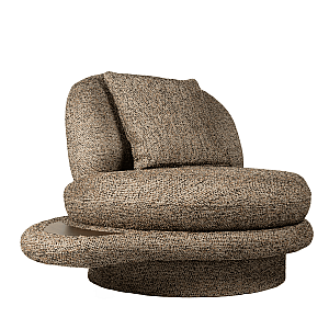 Fotoliu rotativ cu masuta incorporata Venice  Bergere, 105 x 90 x 77 cm, Hanna 0501, Maro Fotoliu rotativ cu masuta incorporata Venice  Bergere, 105 x 90 x 77 cm, Hanna 0501, Maro