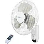 Ventilator de perete Ø 40 cm, cu plasă, oscilație automată. Putere 50W și 3 viteze cu telecomandă, programare funcționare 7,5 ore cu mod de somn. AR5W40RW, ARDES - Studiocasa.ro