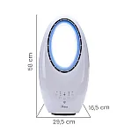 Ventilator Fara Elice AR5BL1B  Muna, Ardes, 3 Viteze, Display Led, Telecomanda, Timer 7.5 H, Comenzi Touch, Lumina Nocturna Led 4 culori - Studiocasa.ro