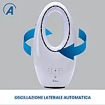 Ventilator Fara Elice AR5BL1B  Muna, Ardes, 3 Viteze, Display Led, Telecomanda, Timer 7.5 H, Comenzi Touch, Lumina Nocturna Led 4 culori - Studiocasa.ro