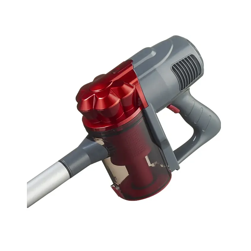 Aspirator vertical 2 in 1 TRIA CYCLONIC, Studio Casa, filtru hepa, 600 Wati, 800ml, Negru/Rosu - Studiocasa.ro