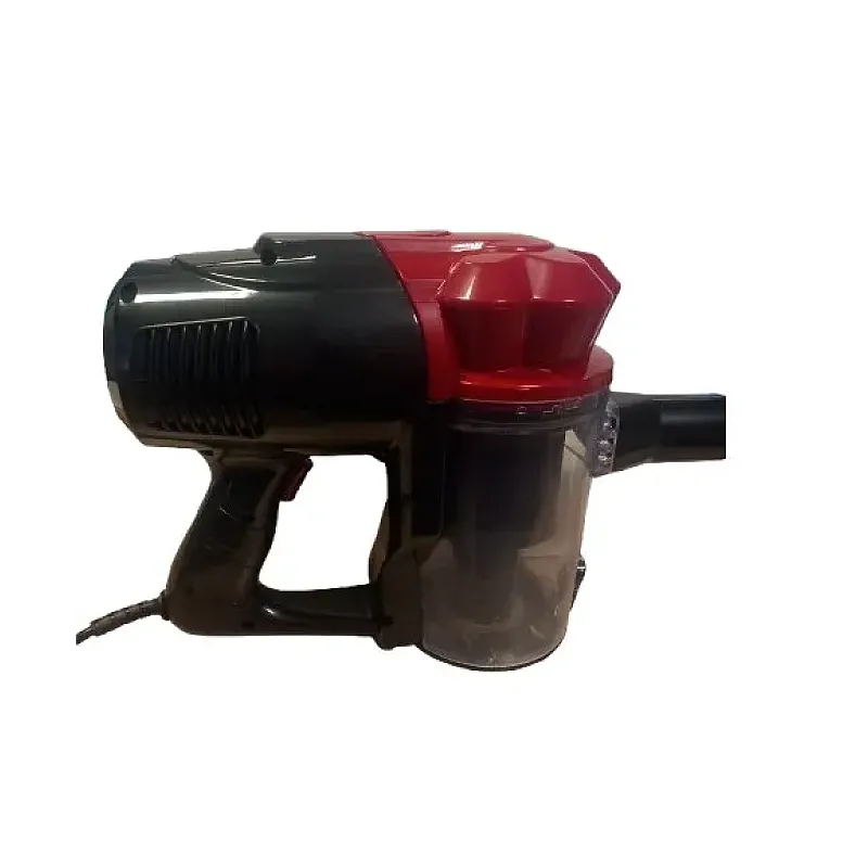 Aspirator vertical 2 in 1 TRIA CYCLONIC, Studio Casa, filtru hepa, 600 Wati, 800ml, Negru/Rosu - Studiocasa.ro