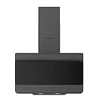 Pachet Aragaz mixt Studio Casa Bruno FE57/57 cm si Hota decorativa, Cuptor electric, 4 arzatoare gaz, Rotisor, Ventilator, 5 functii, Clasa energetica A, Aprindere electrica plita, Gratare fonta, Negru - Studiocasa.ro