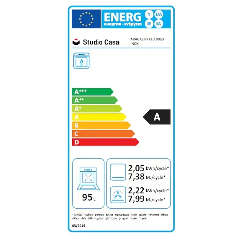 Pachet Aragaz pe gaz 90 cm Prato Inox Studio Casa, 5 zone de gatit si Hota Clasica 90 cm Inox, Gaz, Wok, Rotisor, Timer mecanic, Grill electric, Gratar fonta, Dubla ventilatie coacere, Inox - Studiocasa.ro