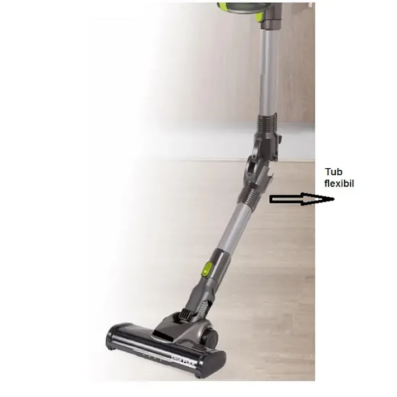 Tub flexibil pentru aspirator vertical Studio Casa Tehno Easy Clean BST-723A, ciclonic, cu acumulator - Studiocasa.ro