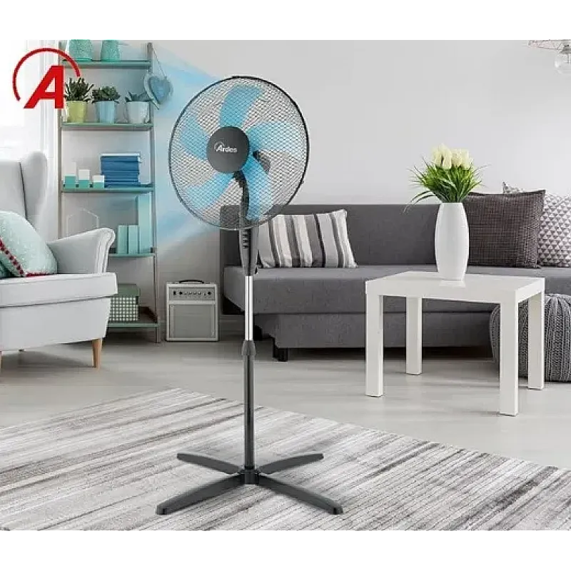 Ventilator cu picior 40cm, Ardes, AR5ST40PN, 3 viteze - Studiocasa.ro