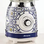 Blender Ariete Capri 0583/0C, 1000W, 1.5 L, 4 viteze + pulse, Zdrobire gheata, Alb/Albastru - Studiocasa.ro
