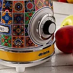 Blender Ariete Positano 0583/0C, 1000W, 1.5 L, 4 viteze + pulse, Zdrobire gheata, Alb/ Galben - Studiocasa.ro