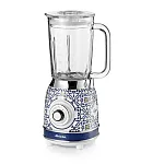 Blender Ariete Capri 0583/0C, 1000W, 1.5 L, 4 viteze + pulse, Zdrobire gheata, Alb/Albastru - Studiocasa.ro