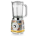 Blender Ariete Positano 0583/0C, 1000W, 1.5 L, 4 viteze + pulse, Zdrobire gheata, Alb/ Galben - Studiocasa.ro