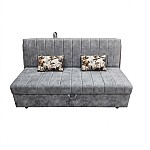 Canapea Extensibila 3 Locuri Pek Smart Living, Grey - Studiocasa.ro