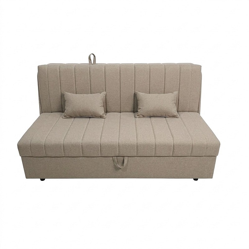 Canapea Extensibila 3 Locuri Pek Smart Living, Nisipiu - Studiocasa.ro