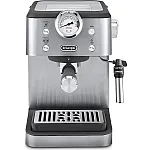 Espressor manual DELONGHI Classic EM450.M, 1.7l 1300W, 15 bar, sistem manual de spumare, argintiu - Studiocasa.ro