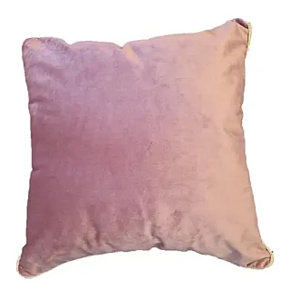 Fata de perna 45 x 45 cm Velvet Roz Vintage, Catifea
