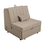 Fotoliu Pat Extensibil  Pek  Minuetto Smart Living, Nisipiu, Studio Casa - Studiocasa.ro