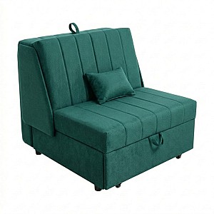 Fotoliu Pat Extensibil  Pek  Minuetto Smart Living, Verde, Studio Casa