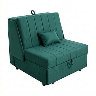 Fotoliu Pat Extensibil  Pek  Minuetto Smart Living, Verde, Studio Casa