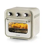 Friteuza cuptor cu aer cald Ariete VINTAGE 4632/03, 1400W, 16 L, Pana la 230°C, Timer, Cos rotativ, Alb/Bej - Studiocasa.ro