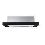 Pachet Cuptor electric incorporabil Nuova Cucina, 60 cm, sticlă neagră, 6 funcții, curățare catalitică, Clasa A + Plita pe gaz Studio Casa PG660 ISEO Black, 4 arzatoare gaz+Hota incorporabila telescopica Studio Casa Iseo New Black - Studiocasa.ro