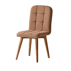 Resigilat Scaun Elite Lux Smart Living Studio Casa, Cadru Lemn, Material textil, Picioare lemn, Maro